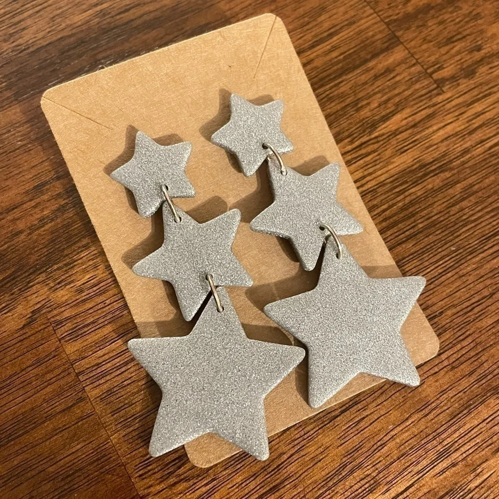 ⭐️ Silver Star Boutique Earrings
